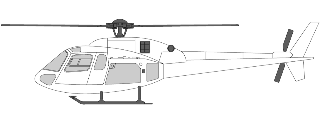 вертолет Eurocopter AS355 Ecureuil II